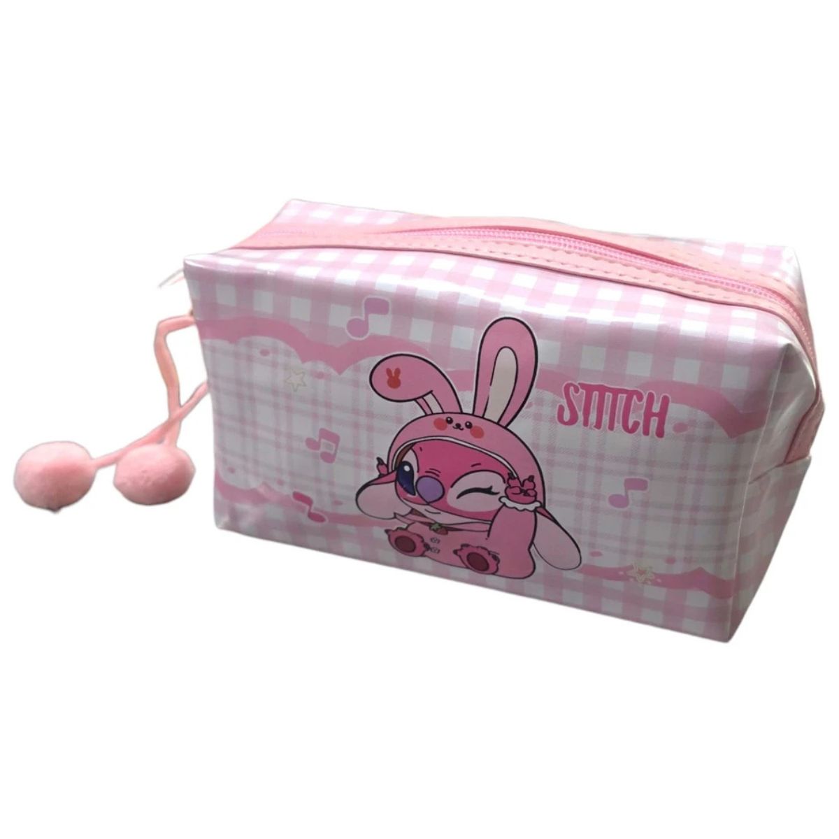 ESTUCHE PORTA COSMETICOS DE STITCH